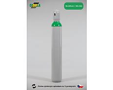 Fľaša oceľová ARGON/CO2 10 l ( ZMESNÝ PLYN )