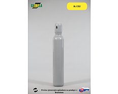Fľaša oceľová CO2 8l + náplň 8l CO2
