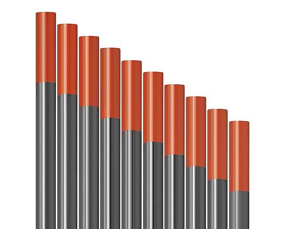  Volfrámová elektróda WT 20 červená Ø 1,6 mm